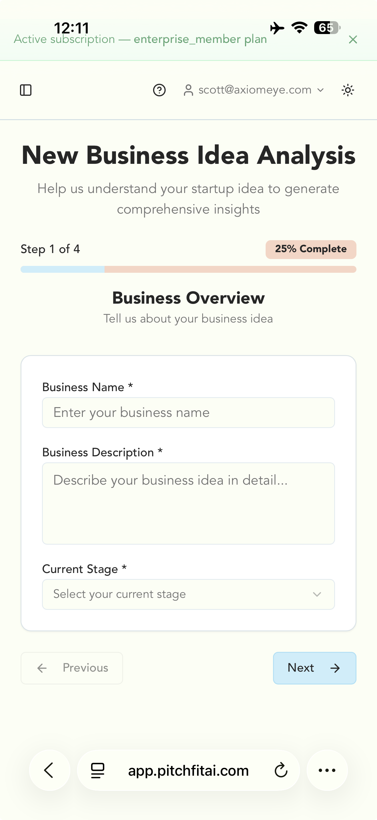 New Idea Analysis